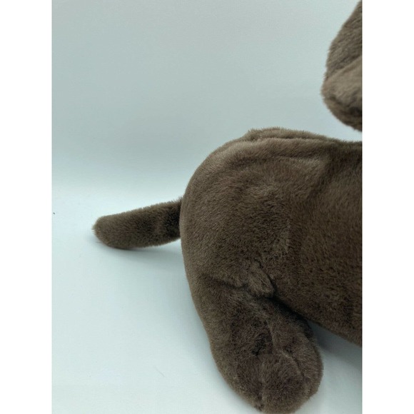 Chocolate Labrador Lab Puppy Plush Stuffed Animal Dan Dee 10" Life Like - Picture 3 of 8